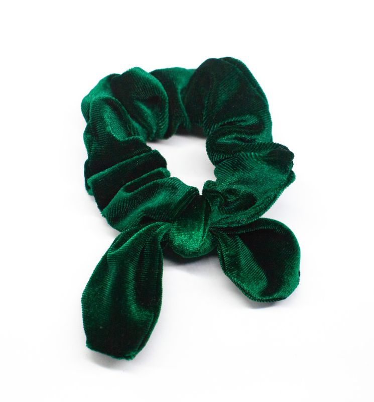 Scrunchie Slufse  Dyp Grønn